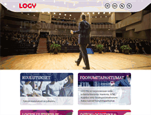 Tablet Screenshot of logy.fi